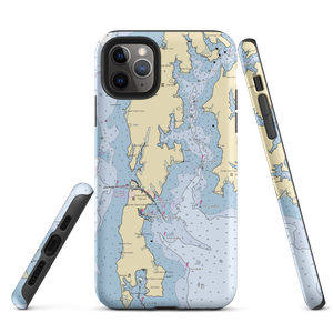 Knapp's Narrows Marina and Inn (Tilghman, MD) NOAA Chart  Tough iPhone Case