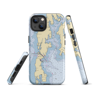 Knapp's Narrows Marina and Inn (Tilghman, MD) NOAA Chart  Tough iPhone Case