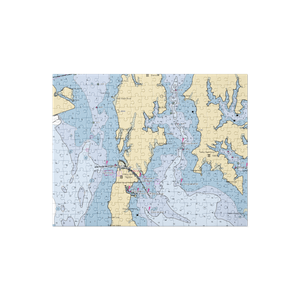 Knapp's Narrows Marina and Inn (Tilghman, MD) NOAA Chart Jigsaw Puzzle