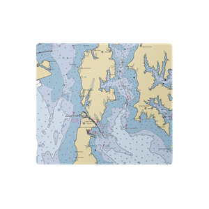 Knapp's Narrows Marina and Inn (Tilghman, MD) NOAA Chart  Gaming Mouse Pad