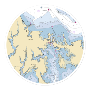 Kent Narrows Marine (Chester, MD) NOAA Chart Sticker