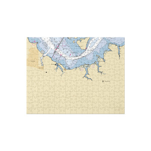 Hyatt Regency Chesapeake Bay Marina (Cambridge, MD) NOAA Chart Jigsaw Puzzle