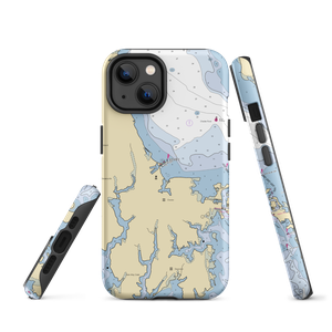 Castle Marina (Chester, MD) NOAA Chart  Tough iPhone Case