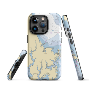 Castle Marina (Chester, MD) NOAA Chart  Tough iPhone Case