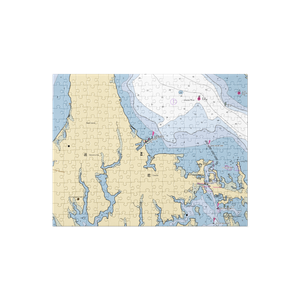 Castle Marina (Chester, MD) NOAA Chart Jigsaw Puzzle