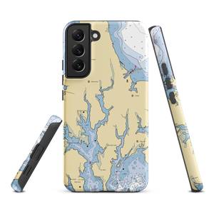 Clarks Landing Yacht Sales Stevensville, Maryland (Chester, MD) NOAA Chart Samsung Phone Case