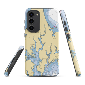 Clarks Landing Yacht Sales Stevensville, Maryland (Chester, MD) NOAA Chart Samsung Phone Case