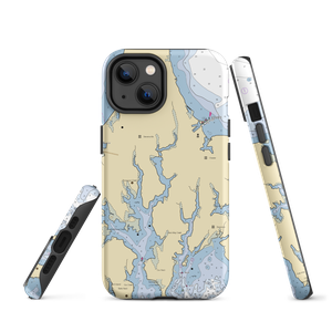 Clarks Landing Yacht Sales Stevensville, Maryland (Chester, MD) NOAA Chart  Tough iPhone Case