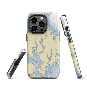 Clarks Landing Yacht Sales Stevensville, Maryland (Chester, MD) NOAA Chart  Tough iPhone Case