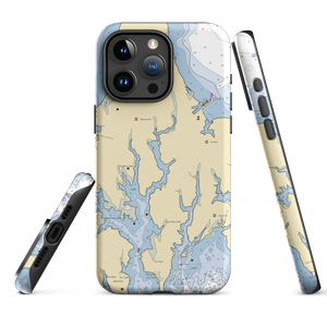 Clarks Landing Yacht Sales Stevensville, Maryland (Chester, MD) NOAA Chart  Tough iPhone Case