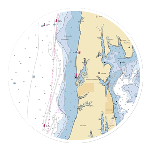 Queen Anne Marina & Silver Swan Bayside (Chester, MD) NOAA Chart Sticker