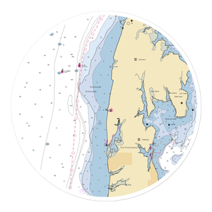 Kentmorr Marina (Chester, MD) NOAA Chart Sticker