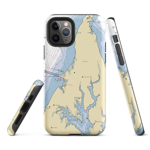 Bay Bridge Marina (Chester, MD) NOAA Chart  Tough iPhone Case