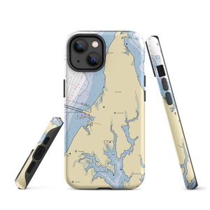 Bay Bridge Marina (Chester, MD) NOAA Chart  Tough iPhone Case