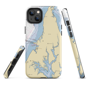 Bay Bridge Marina (Chester, MD) NOAA Chart  Tough iPhone Case