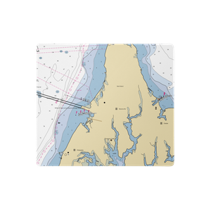 Bay Bridge Marina (Chester, MD) NOAA Chart  Gaming Mouse Pad