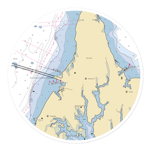 Bay Bridge Marina (Chester, MD) NOAA Chart Sticker