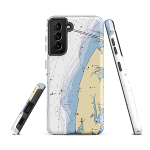 Matapeake Clubhouse and Beach (Chester, MD) NOAA Chart Samsung Phone Case