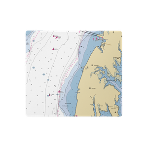 Matapeake Clubhouse and Beach (Chester, MD) NOAA Chart  Gaming Mouse Pad