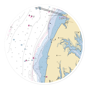 Matapeake Clubhouse and Beach (Chester, MD) NOAA Chart Sticker