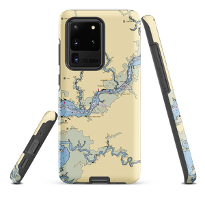 Whitehaven Marina (Tyaskin, MD) NOAA Chart Samsung Phone Case