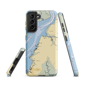 Cedar Hill Marina (Tyaskin, MD) NOAA Chart Samsung Phone Case