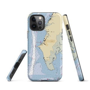 Nanticoke Harbor Marina (Deal Island, MD) NOAA Chart  Tough iPhone Case