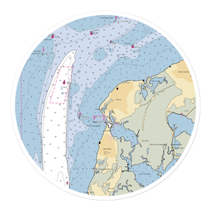 Windsor's Marina, Inc. (Deal Island, MD) NOAA Chart Sticker