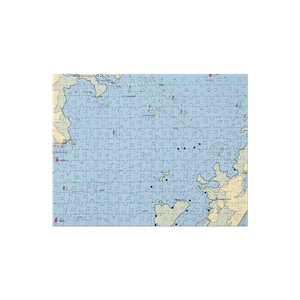 Greenbackville Harbor (Greenbackville, VA) NOAA Chart Jigsaw Puzzle