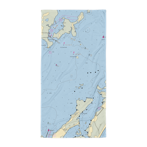 Greenbackville Harbor (Greenbackville, VA) NOAA Chart Towel