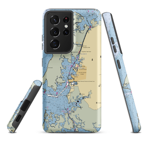 Seamark Marine (Crisfield, MD) NOAA Chart Samsung Phone Case