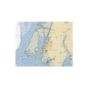 Seamark Marine (Crisfield, MD) NOAA Chart Jigsaw Puzzle