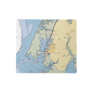 Seamark Marine (Crisfield, MD) NOAA Chart  Gaming Mouse Pad