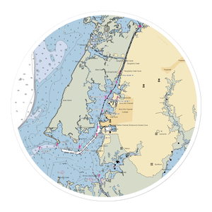 Seamark Marine (Crisfield, MD) NOAA Chart Sticker