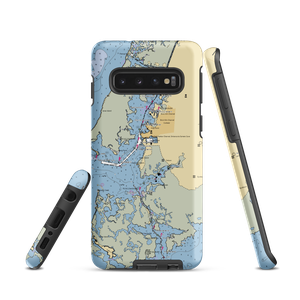 Somers Cove Marina (Crisfield, MD) NOAA Chart Samsung Phone Case