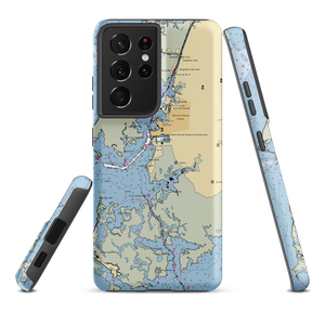 Somers Cove Marina (Crisfield, MD) NOAA Chart Samsung Phone Case