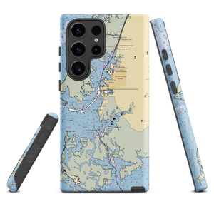 Somers Cove Marina (Crisfield, MD) NOAA Chart Samsung Phone Case