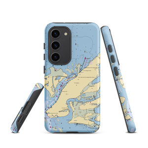 Robert N. Reed, Sr. Downtown Waterfront Park (Chincoteague Island, VA) NOAA Chart Samsung Phone Case