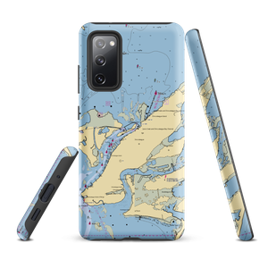 Robert N. Reed, Sr. Downtown Waterfront Park (Chincoteague Island, VA) NOAA Chart Samsung Phone Case