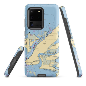 Robert N. Reed, Sr. Downtown Waterfront Park (Chincoteague Island, VA) NOAA Chart Samsung Phone Case