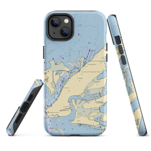 Robert N. Reed, Sr. Downtown Waterfront Park (Chincoteague Island, VA) NOAA Chart  Tough iPhone Case