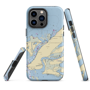 Robert N. Reed, Sr. Downtown Waterfront Park (Chincoteague Island, VA) NOAA Chart  Tough iPhone Case