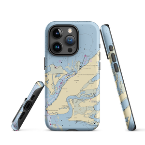 Robert N. Reed, Sr. Downtown Waterfront Park (Chincoteague Island, VA) NOAA Chart  Tough iPhone Case