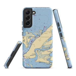 Island Marina (Chincoteague Island, VA) NOAA Chart Samsung Phone Case