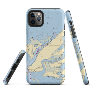 Island Marina (Chincoteague Island, VA) NOAA Chart  Tough iPhone Case