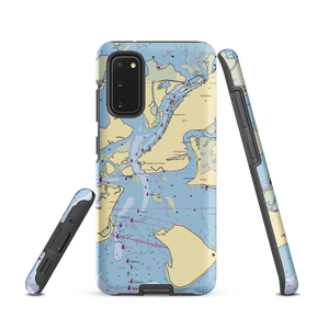 Blufin Bungalow & Marina (Chincoteague Island, VA) NOAA Chart Samsung Phone Case