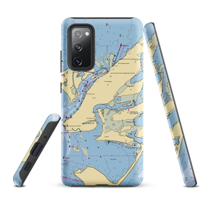 Snug Harbor Marina (Chincoteague Island, VA) NOAA Chart Samsung Phone Case