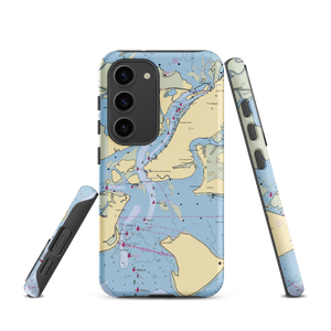 Curtis Merritt Harbor of Refuge (Chincoteague Island, VA) NOAA Chart Samsung Phone Case