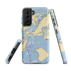 Curtis Merritt Harbor of Refuge (Chincoteague Island, VA) NOAA Chart Samsung Phone Case