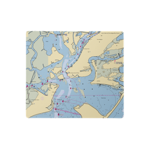 Curtis Merritt Harbor of Refuge (Chincoteague Island, VA) NOAA Chart  Gaming Mouse Pad